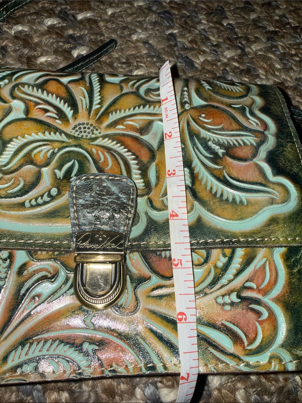 Patricia Nash Embossed Crossbody Bag - Picture 11 of 13